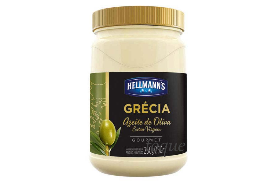Testamos: “Maionese Hellmann’s Gourmet Grécia, com azeite de oliva”